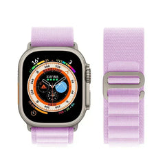 Alpine loop Strap for Apple watch Ultra Band 49mm 45mm 46mm 44mm 41mm 42mm 40mm Nylon bracelet correa series 10 9 8 7 SE 6 5 4 3