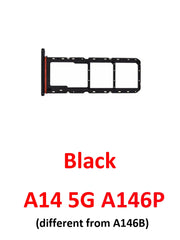 Sim Card Tray For Samsung Galaxy A14 4G A145 Phone New SIM Chip Micro SD Slot Adapter Holder For A14 5G A146 A146U