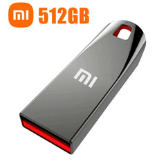 محرك أقراص USB محمول عالي السرعة من شاومي بسعة 1 تيرابايت و512 جيجابايت و256 جيجابايت، مقاوم للماء، محرك أقراص USB 3.0 سريع لأجهزة الكمبيوتر