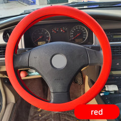 Car Steering Wheel Cover Protective Cover Soft And Odorless Silicone Texture Steering Wheel Cover Car Steering Wheel Protection