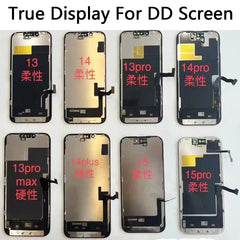 شاشة LCD من الدرجة AAAA تم اختبارها بنسبة 100% لاستبدال شاشة iPhone 16 Pro ودعم Face ID وTrue Tone وIncell/OLED/OEM