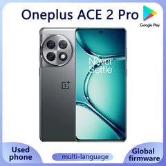 هاتف Oneplus Ace 2 pro الذكي، بطارية 5000 مللي أمبير، 2772 × 1240 بكسل، كاميرا 50 ميجابكسل، 6.74 بوصة، Snapdragon 8 Gen 2، هاتف مستعمل
