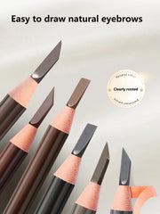Tear Off Pull Line Eyebrow Pencil, Not Sharpen Need Eyebrow Pencil, Natural Color Rendering, Sweat Proof And Smudge Proof Eyebro