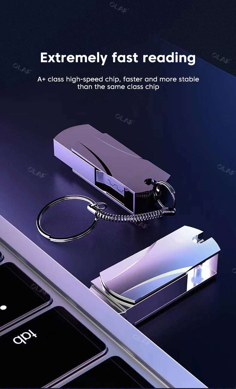 USB 3.0 Flash Drive 512GB 1T 2T Hihg Speed Pen drive Pendrive Waterproof Memory Stick Pen Drive Flash U Disk gifts 256GB
