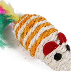 مجموعة ألعاب القطط المتنوعة من DualPet Kitten Toys، لعبة قطط مضحكة، عصا قطط من نبات السيزال، فأر، جرس، كرة، مستلزمات القطط، مجموعة من 20 قطعة