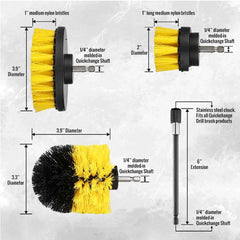 New Car Cleaning Kit Scrubber Drill Detailing Brush Set Air Conditioner Vents Towel Polisher Car Auto Detailing Tools