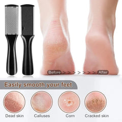27PCS Foot Care Tool Pedicure Manicure Kit Set Stainless Steel Peeling Exfoliating Callus Dead Skin Remover Foot Scrubbing Brush