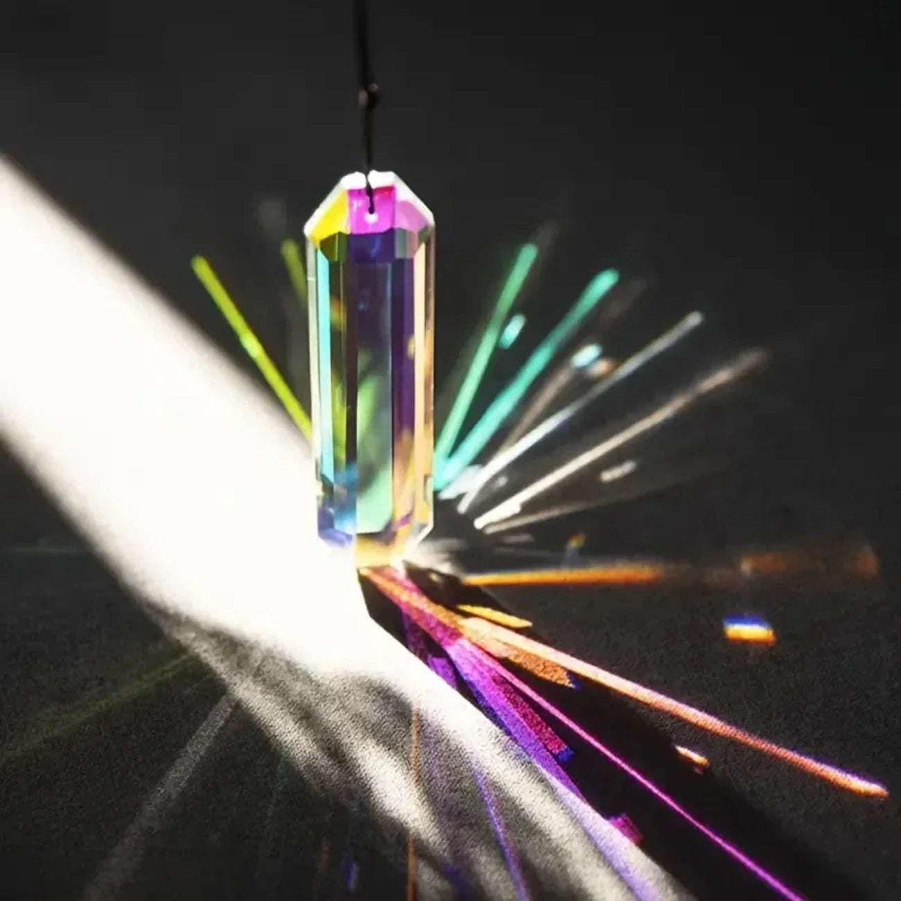 2 pcs sun catcher window prism pendant, Crystal rainbow manufacturing garden hanging ornament, home, garden art decoration