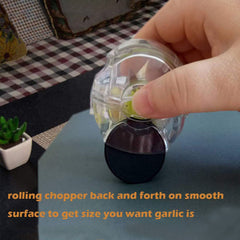 Kitchen Gadget Tool Garlic Chopper Wheel Garlic Mincer Roller Kitchen Aid Garlic Hand Crusher Kitchen Items Outils Cuisine