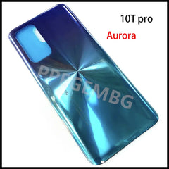1 PCS For Xiaomi Mi 10T Mi10T Pro 5G M2007J3SY Phone Battery Cover Back Glass Panel Rear Door Lid Shell Housing Case + Adhesive