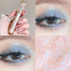Flowing light, sparkling liquid eye shadow, pearlescent, broken diamond, high-light lying silkworm monochrome eye shadow liquid