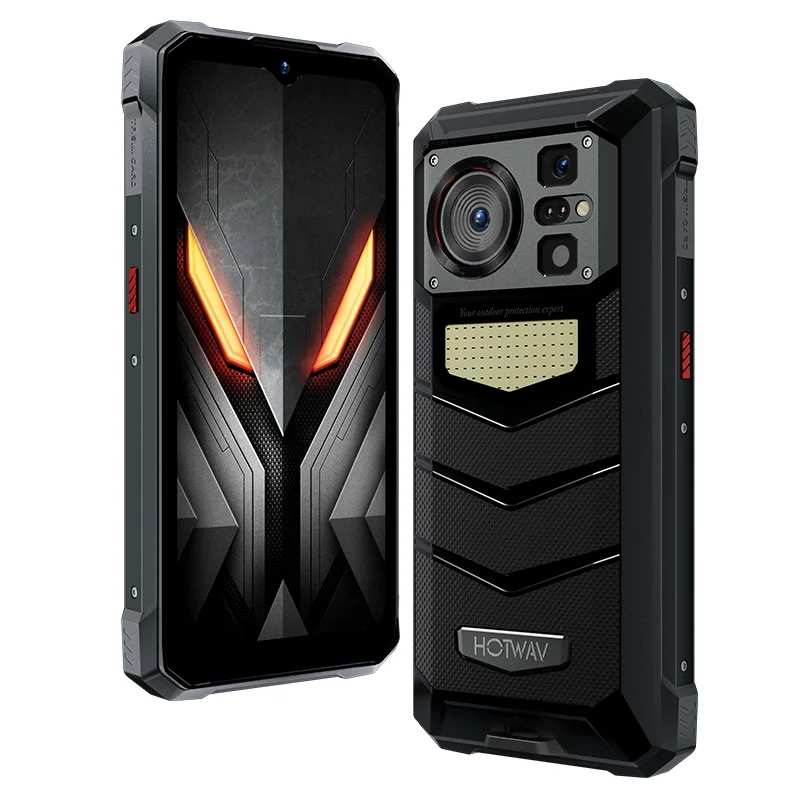 HOTWAV W11 Rugged Phone 6.6'' FHD+12GB+256GB 20800mAh Battery smartphone 64MP Camera Android 13 NFC Mobile Phone