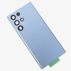 Back Glass Cover For Samsung Galaxy S22 Ultra 5G , Back Door Replacement Hard Battery Case, Rear Housing Cover With Adhesive
