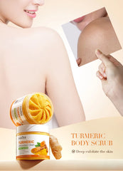 Turmeric Vitamin C Face Scrub Pore Minimizing, Skin Brightening Dead Cell Removal for Radiant Complexion
