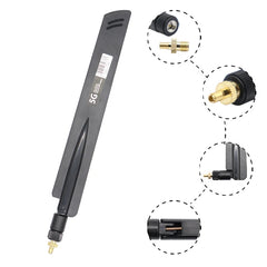 هوائي راوتر 5G 4G LTE 3G GSM 600~6000Mhz 15dbi خارجي WiFi Omni داخلي لاسلكي للاتصال مع TS9 SMA Male