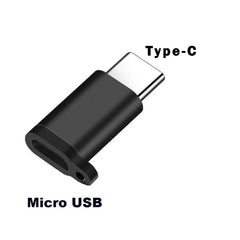محول USB من النوع C إلى Micro USB أنثى إلى ذكر محولات لـ Xiaomi Samsung كابل بيانات شاحن USB C محول USB C