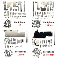 Complete Full Screw Set Metal Internal Bracket Replacement Parts Shield Plate Cover For IPhone X XR XS Max 7 8 Plus 15 Pro Max
