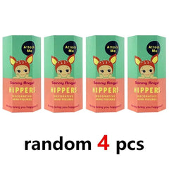 Angel Hippers Animal Blind Box Series Trendy Car Mobile Phone Ornaments Dumplings ChildrenS  Surprise Blind Box Toy Accessories