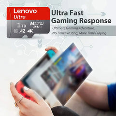 2025 NEW Lenovo 2TB High Speed Memory Card Class 10 Micro TF SD Card 1TB Up To 100MB/S Mini SD Card 128GB For Nintendo Switch