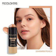 1PC 3-in-1 Highlighter Concealer Bronzer 3D Contour Boost Makeup Stick, for Natural 3D Face Makeup