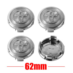 56/62mm Car Wheel Center Cover Decoration Badge Auto Hub Caps For Toyota C-hr Rav4 Yaris Hilux Avensis Prius Auris Corolla Cross