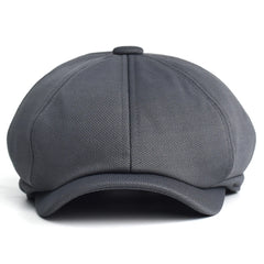Spring Summer Casual Newsboy caps Breathable Outdoor Retro Beret Hats Octagonal Hat Fashion Solid Flat Caps