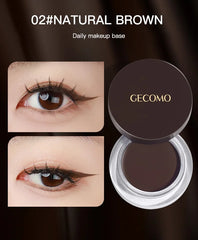 GECOMO Long Wear Matte Eyeliner Gel Cream, Quick Drying Waterproof Eyeliner Gel
