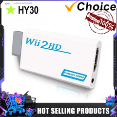 Wii To HDMI-Compatible Adapter Converter 3.5mm Audio For PC HDTV Monitor 1080P 720P Wii2 To HDMI-Compatible Converter Adapter