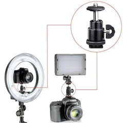 1/4" Phone Clip Holder Hot Shoe Phone Holder Mount For DSLR Camera With 1/4"-20 Thread Cell Phone Bracket