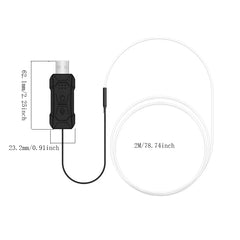 2/3M Car Interior RGB LED Light Strip Ambient Neon Invisible Light USB Fiber Optic Atmosphere Lamp support APP Control