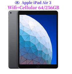 98% New Original Unlocked Apple iPad Air 2019 iPad Air 3rd Gen Wifi+Cellular 64/256GB 10.5'' A12 Bionic 8134 mAh IPS LCD Tablet