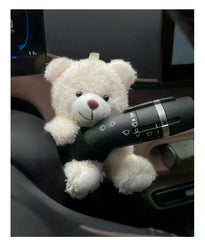 Car Interior Decoration Ornaments Car Mounted Gear Guard Decoration Panda Doll 2024 New Turn Signal Wiper Cartoon Doll