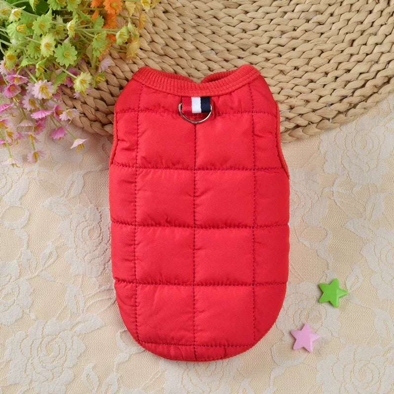 Winter Warm Dog Coat Jacket Windproof Pet Clothes for Small Dogs Padded Clothing Chihuahua Clothes Pet Supplies