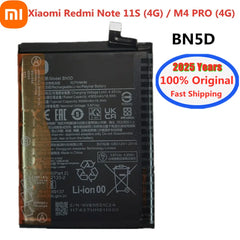 2025 Years BN5D Original Battery For Xiaomi Redmi Note 11S 11 S 4G / M4 Pro M4Pro 4G 5000mAh Phone Battery Bateria Batteries