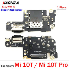 جديد لهاتف Xiaomi Mi 10T 11T 12T 13T Pro موصل قاعدة شاحن USB لوحة الشحن منفذ اللوحة الرئيسية كابل مرن للوحة الرئيسية