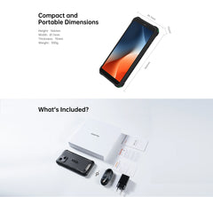هاتف Oukitel WP32 pro الذكي المتين 6 بوصة عالي الدقة 24 جيجابايت + 256 جيجابايت 6300 مللي أمبير في الساعة ثماني النواة هاتف محمول 20 ميجابكسل هاتف محمول NFC