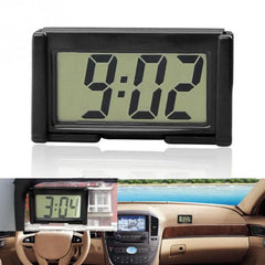Mini Digital Clock Large Screen Car Dashboard Electronic Clock Self-adhesive Mini Clock Car Clock For Truck Dashboard