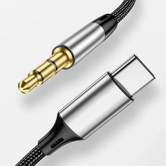 AUX Audio Cable USB C to 3.5mm Jack AUX Cord Car Speaker Headphone Adapter For Samsung Xiaomi Huawei Universal Type-C Converter