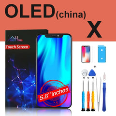 شاشة PINZHENG عالية الجودة INCELL OLED OEM AMOLED لهاتف iPhone XS MAX X XR 11 12 13 MINI PRO PROMAX شاشة بديلة LCD