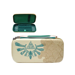 For Nintendo Switch / Switch OLED Console Portable Storage Bag Game Theme for Waterproof Hard Carrying Case with 10 Card Slots