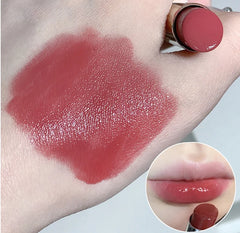 أحمر شفاه حريري لامع من Gege Bear Pump Lips Moisture Water Bomb مريح للغاية لامع غير لاصق في كوب مرطب للشفاه