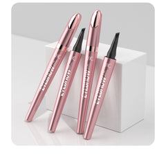 4 Fork Tip Eyebrow Pencil 3D Microblading Waterproof Dark Brown Natural Colour Fine Stroke Magic Eyebrow Pencil 2024 New Ladies