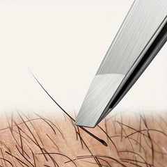 4pcs Set Professional Tweezers Set Perfect For Eyebrow Hair Removal Splinter Very Effortless and Relaxed to Remove