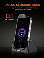 UNIWA W888 MT6765 Helio P35 Octa Core 4GB+64GB ATEX Explosion IP68 Smartphone Andriod11 6.3“ HD Screen  5000mAh NFC Mobile Phone