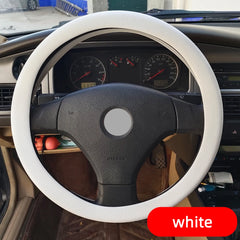 Car Steering Wheel Cover Protective Cover Soft And Odorless Silicone Texture Steering Wheel Cover Car Steering Wheel Protection
