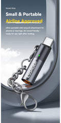 Essager TypeC Mini Cigarette Lighter Tungsten Wire Blowing Safety and Energy Saving Without Charging Can Be Carried On The Plane