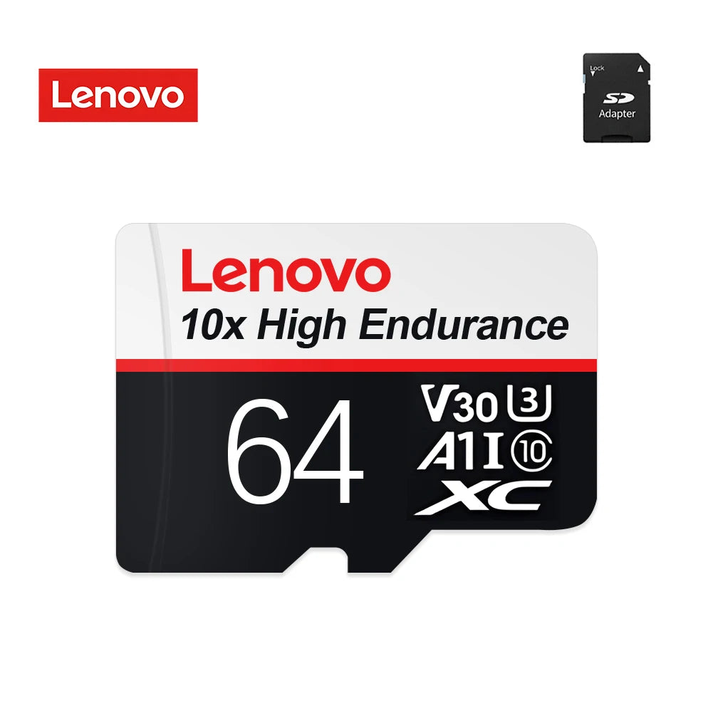 بطاقة ذاكرة لينوفو 2 تيرابايت 128 جيجابايت الفئة 10 V30 TF بطاقة 1 تيرابايت Micro SD بطاقة 512 جيجابايت عالية السرعة Micro TF SD بطاقة 256 جيجابايت لنينتندو سويتش