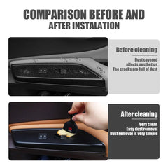 Car Interior Cleaning Soft Brush Tool Dust Remover Auto Accessories For Toyota Rav4 Chr Corolla Camry Aqua Cross Mirai Auris TRD