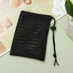 Durable Nylon Mesh Drawstring Bag Multi Purpose Outdoor Travel Stuff Sack Storage Bag Camping Bottle Pot Pan Carrier Pouch