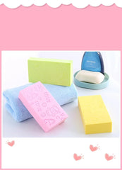 Bath Sponge Scrub Shower Soft Exfoliating Body Skin Shower Spa Bath Brush Washing Sponge Pad Sponges Cleaning Spa Bath Ball